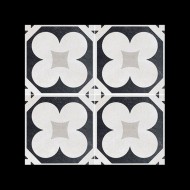 CEMENTINA BLACK&WHITE_4 20X20 RET CBW20C4 Ceramica Fioranese