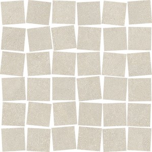 RECONCRETE RO 01 BROSSE MOSAICO 36T BIANCO CALDO 30X30 - MIRAGE CBH7 MIRAGE - 1