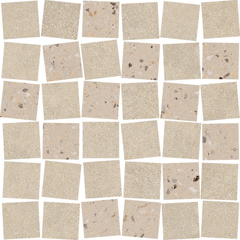 RECONCRETE PP 90 MIX 02+12 SPAZZOLATO MOSAICO 36T 30X30 - MIRAGE CBI3 MIRAGE - 1