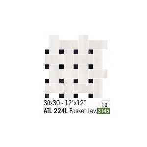ATELIER BASKET CRYSTAL DOLOMIA 30X30 MARQUINA BRILLANT - NOVABELL ATL224L NOVABELL - 1