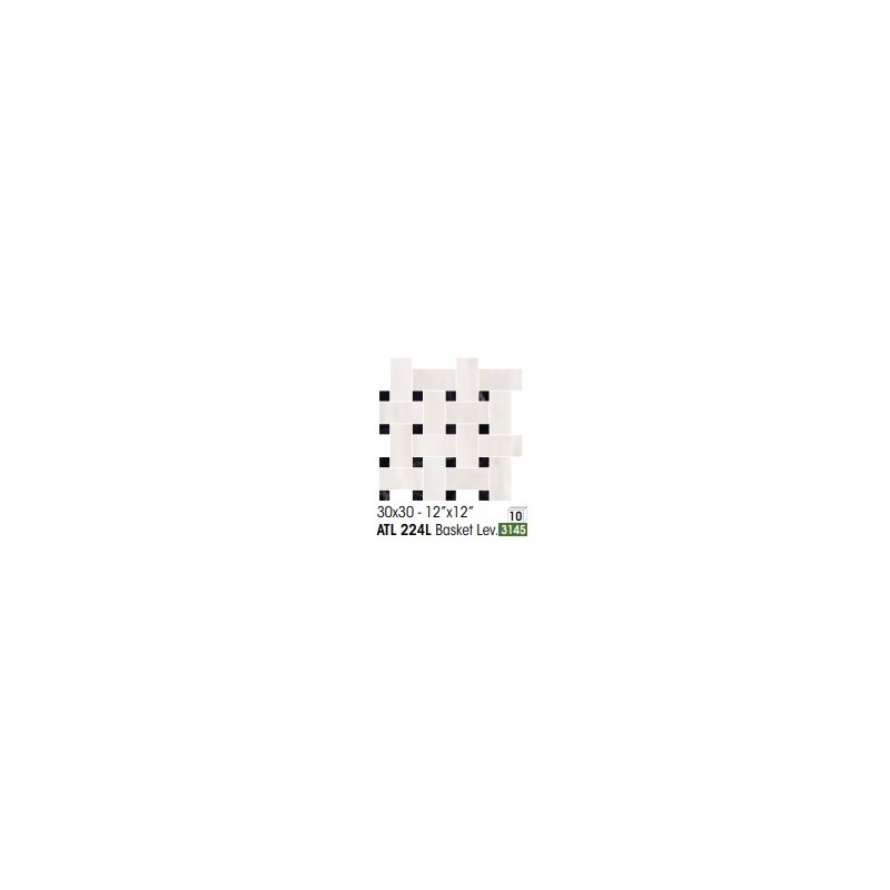 ATELIER BASKET CRYSTAL DOLOMIA 30X30 MARQUINA POLISHED - NOVABELL ATL224L NOVABELL - 1