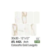 ATELIER ARCH CALACATTA GOLD 30X30 LUCIDO - NOVABELL ATL442L NOVABELL - 1