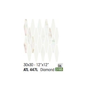 ATELIER DIAMOND CALACATTA GOLD 30X30 BRILLANT - NOVABELL ATL447L NOVABELL - 1