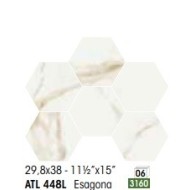ATELIER ESAGONA CALACATTA GOLD 29,3X38 BRILLANT - NOVABELL ATL448L NOVABELL - 1