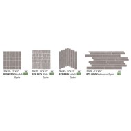DEEPSTONE MOSAIC LISTELLI 30X30 OYSTER - NOVABELL DPS228N NOVABELL - 1
