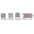 DEEPSTONE MOSAIC LISTELLI 30X30 OYSTER - NOVABELL DPS228N NOVABELL - 1
