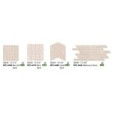 DEEPSTONE MOSAIQUE STICK 30X30 SAND - NOVABELL DPS447N NOVABELL - 1
