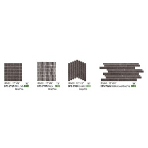 DEEPSTONE MOSAIQUE STICK 30X30 GRAPHITE - NOVABELL DPS997N NOVABELL - 1