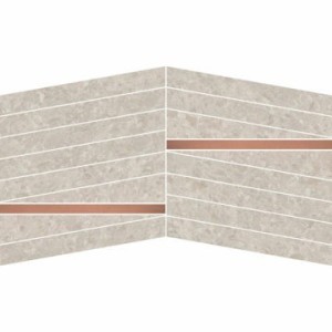 KEYSTONE MOSAIQUE STRIPES ROPE DX+SX 30X30 - NOVABELL KYN338N NOVABELL - 1