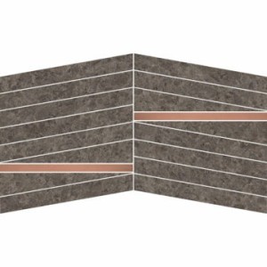 KEYSTONE MOSAIQUE STRIPES FOG DX+SX 30X30 - NOVABELL KYN998N NOVABELL - 1