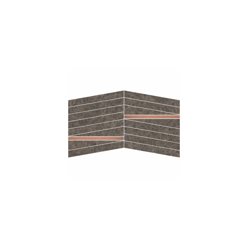 KEYSTONE MOSAIQUE STRIPES FOG DX+SX 30X30 - NOVABELL KYN998N NOVABELL - 1