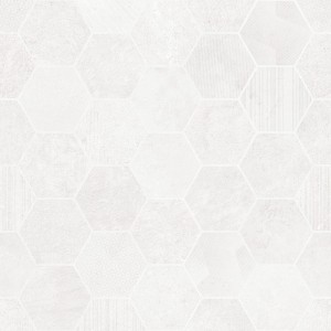 FRAMEWORK HEXAGON 60X119,80 WHITE DECORO SQ - SINTESI PF00023298 SINTESI - 1