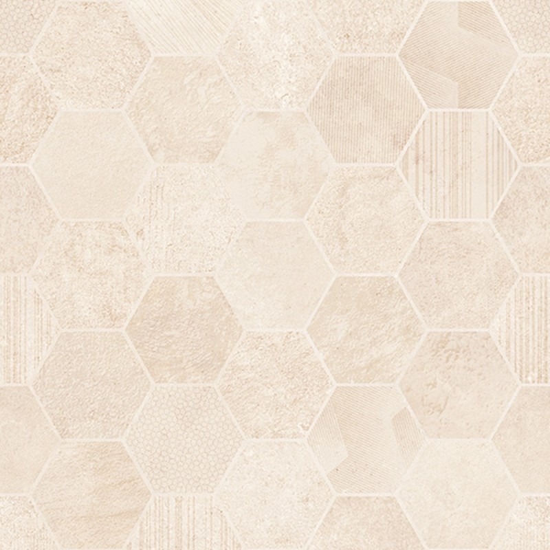 FRAMEWORK HEXAGON 60X119,80 BEIGE DECORO SQ - SINTESI PF00023300 SINTESI - 1