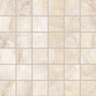 TELE DI MARMO LUMIA 30X30 MOSAIK 5X5 IVORY GIOIELLO FULL GELAEPPT - EMILCERAMICA EN9J EMILCERAMICA - 1