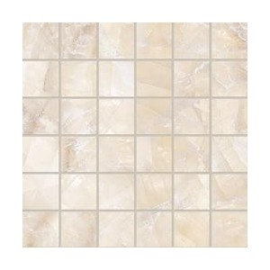 TELE DI MARMO LUMIA 30X30 MOSAIQUE 5X5 IVORY GIOIELLO SILKTECH - EMILCERAMICA EN9H EMILCERAMICA - 1