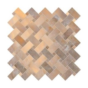 TELE DI MARMO LUMIA 30X30 INTRECCI GOLDEN AMBRA FULL ENDUIT - EMILCERAMICA ENA8 EMILCERAMICA - 1