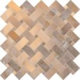 TELE DI MARMO LUMIA 30X30 INTRECCI GOLDEN AMBRA FULL GELAEPPT - EMILCERAMICA ENA8 EMILCERAMICA - 1