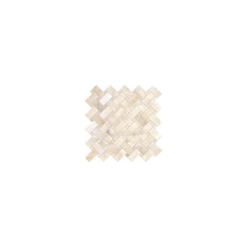 TELE DI MARMO LUMIA 30X30 INTRECCI IVORY GIOIELLO FULL GELAEPPT - EMILCERAMICA ENA6 EMILCERAMICA - 1
