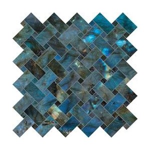 TELE DI MARMO LUMIA 30X30 INTRECCI LABRADORITE FULL ENDUIT - EMILCERAMICA ENA7 EMILCERAMICA - 1