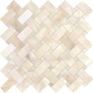TELE DI MARMO LUMIA 30X30 INTRECCI IVORY GIOIELLO SILKTECH - EMILCERAMICA ENA5 EMILCERAMICA - 1