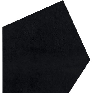 Concrete Black 17x10 small pentagon 6mm - GIGACER 6CONCRPENTSBLACK GIGACER - 1
