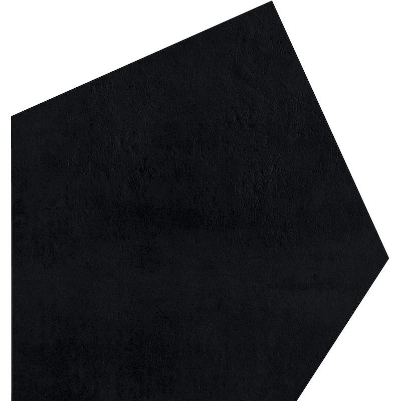 Concrete Black 17x10 small pentagon 6mm - GIGACER 6CONCRPENTSBLACK GIGACER - 1