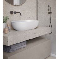 Mobile Bagno BATHMOOD FLAIR_UP ELLIPSE 16 Lavabo da appoggio in ceramica MIRAGE MIRAGE BATHMOOD - 3