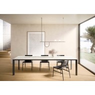 INCONTRO 75 A dining table in Calacatta Prestigio