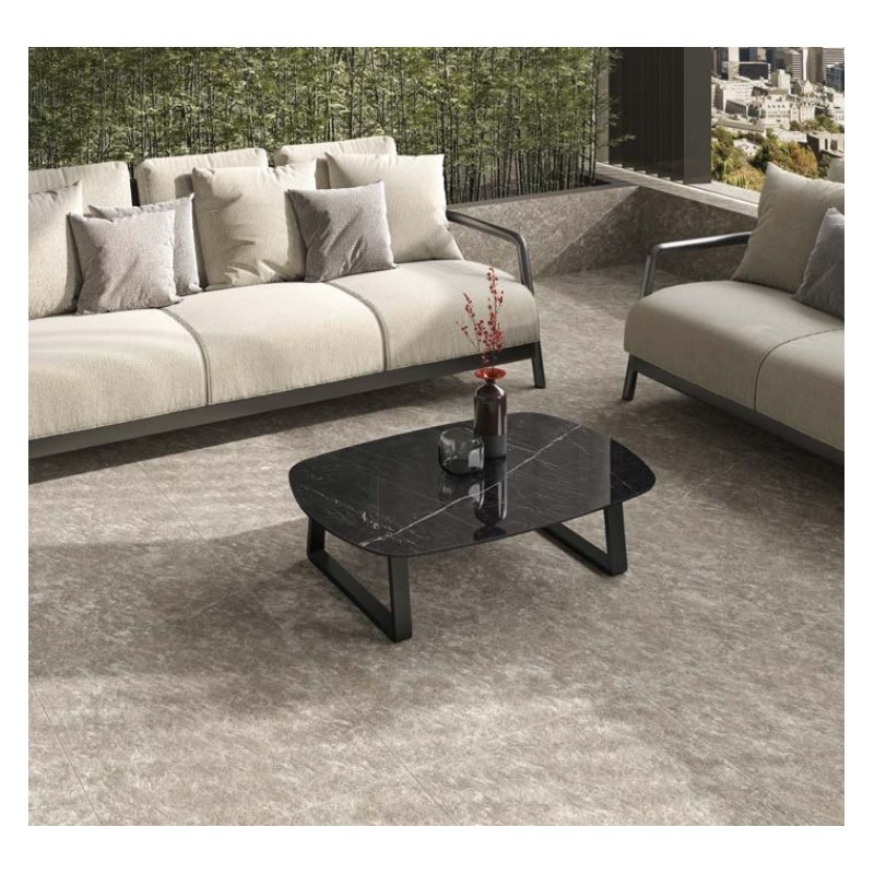 Brooklyn 25 B coffee table – Nero Marquina stoneware top