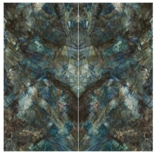 Infinito 2.0 LABRADORITE ROYALE ALL-LIGHT BRILLANT BOOKMATCH B 163x324 - CERAMICA FONDOVALLE INF3180 CERAMICA FONDOVALLE - 1