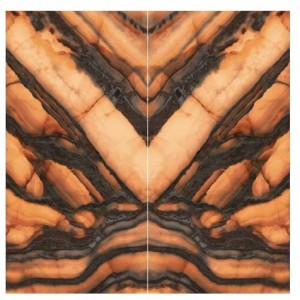 Infinito 2.0 TIGER ALL-LIGHT BRILLANT BOOKMATCH B 163x324 - CERAMICA FONDOVALLE INF3162 CERAMICA FONDOVALLE - 1