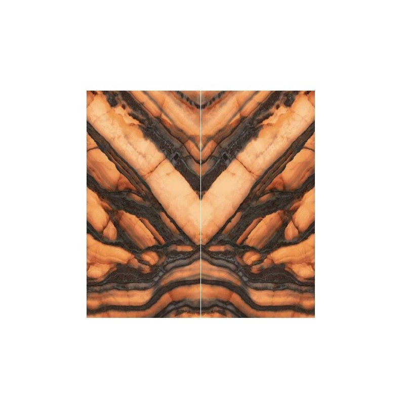Infinito 2.0 TIGER ALL-LIGHT POLIERT BOOKMATCH B 163x324 - CERAMICA FONDOVALLE INF3162 CERAMICA FONDOVALLE - 1
