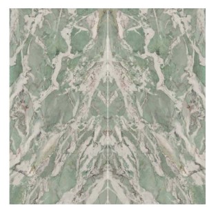 Infinito 2.0 TIFFANY GREEN BRILLANT BOOKMATCH A  163x324 - CERAMICA FONDOVALLE INF3261 CERAMICA FONDOVALLE - 1