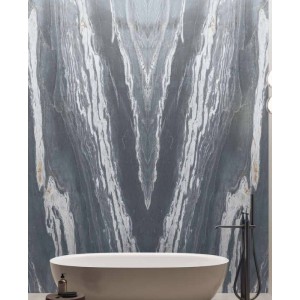 Stone Lab STONE LAB NEBULA GREY FULL 3D TEXTURE Bookmatch A 163x324 - CERAMICA FONDOVALLE STL225 CERAMICA FONDOVALLE - 1