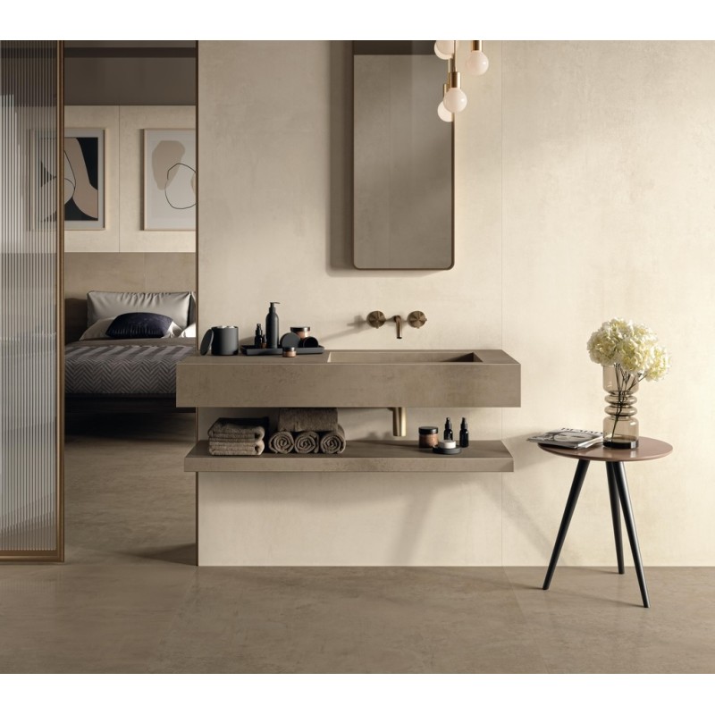 Habitat Essenza A bathroom cabinet with stainless steel basin