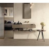 Habitat Essenza A bathroom cabinet with stainless steel basin