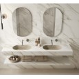 Habitat Duo A: Badschrank + Ablage