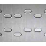ACQUA SILVER OVAL 44,63X119,30 - APAVISA 8431940460067 APAVISA - 1