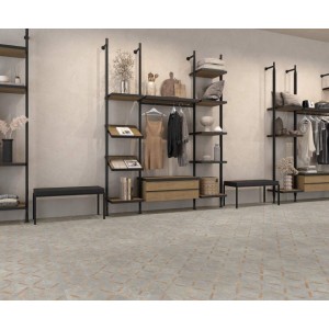 MURO GREY DECOR 59,55X59,55 - APAVISA 8431940449444 APAVISA - 1