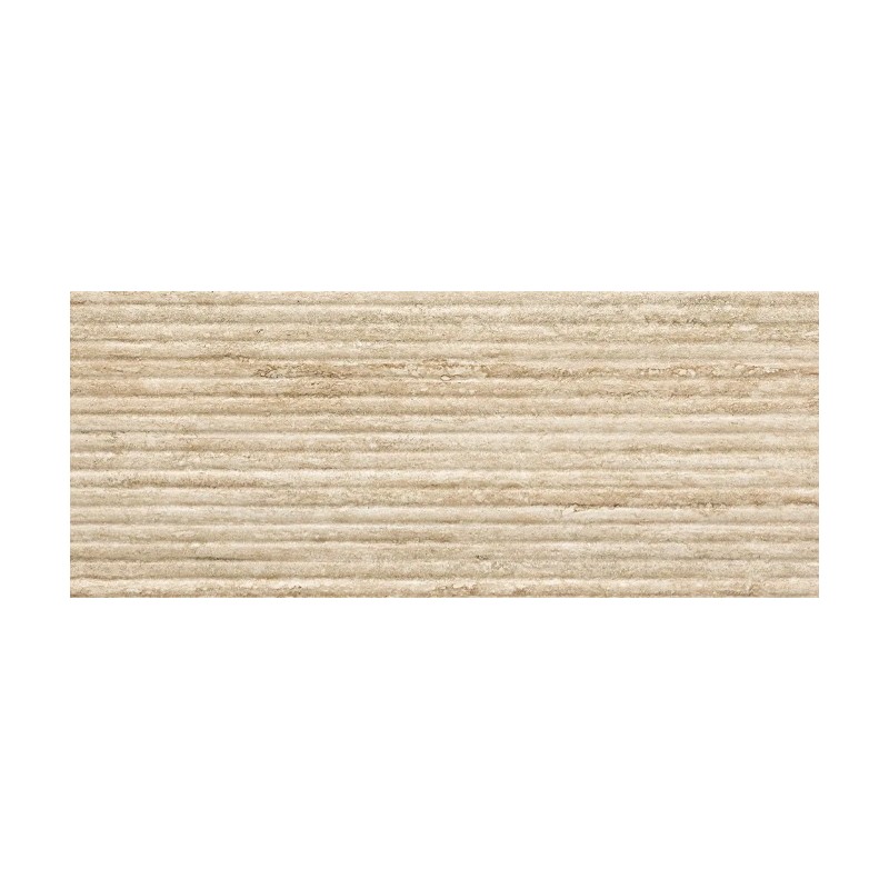 THERMAE VERSO TRAVERTINO 60X120 STRUTTURA 3D FLUTED LIGHT RET - NOVABELL TRV75RT NOVABELL - 1