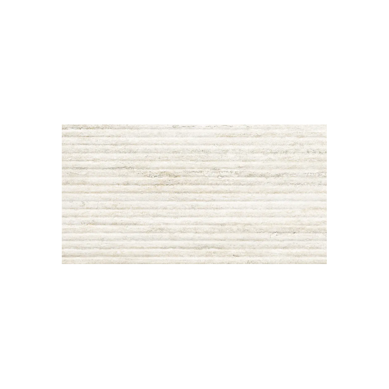 THERMAE VERSO TRAVERTINO 60X120 STRUTTURA 3D FLUTED WHITE RET - NOVABELL TRV85RT NOVABELL - 1