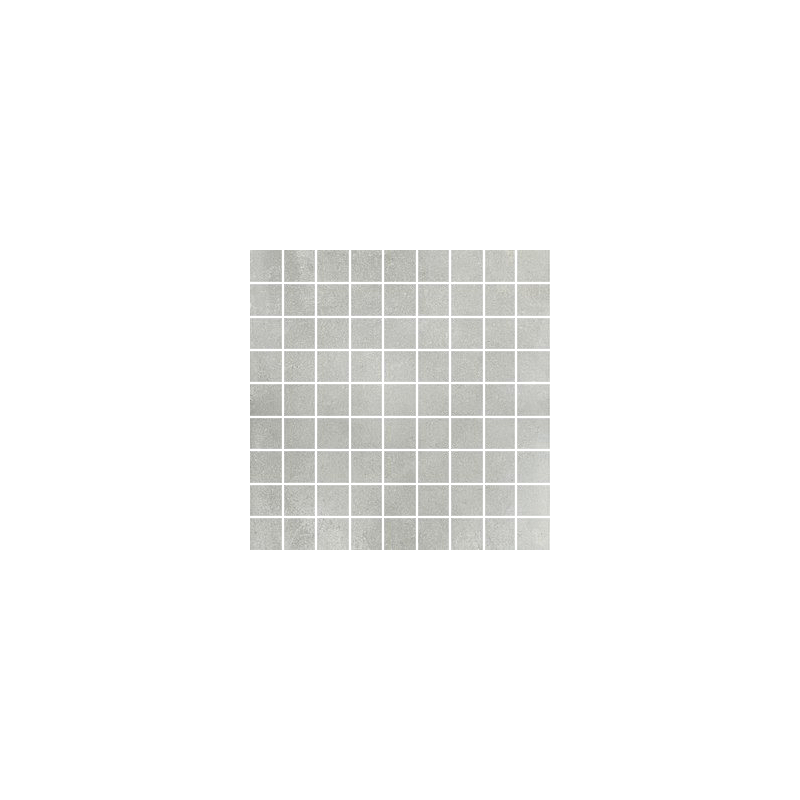 SOFT CONCRETE 30X30 MOSAIC 3,1  SILVER 8MM - PORCELAINGRES X373324X8 PORCELAINGRES - 1