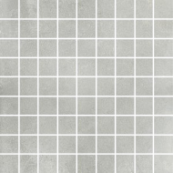 SOFT CONCRETE 30X30 MOSAIC 3,1  SILVER 8MM - PORCELAINGRES X373324X8 PORCELAINGRES - 1