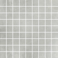 SOFT CONCRETE 30X30 MOSAIC 3,1  SILVER 8MM - PORCELAINGRES X373324X8 PORCELAINGRES - 1