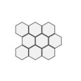 CANOVA CALACATTA ORO MOSAIK ESAGONA 35x30,3 - CERAMICA RONDINE J93424 CERAMICA RONDINE - 1