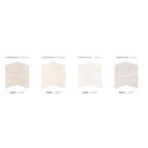 LUTEZIA GREY MOSAIQUE CALATRAVA 30,3x30,5 - CERAMICA RONDINE J93409 CERAMICA RONDINE - 1