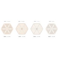 LUTEZIA BEIGE TAUPE MOSAIK STAR 40x45 - CERAMICA RONDINE J93403 CERAMICA RONDINE - 1