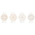 LUTEZIA TAUPE BEIGE MOSAIQUE STAR 40x45 - CERAMICA RONDINE J93406 CERAMICA RONDINE - 1