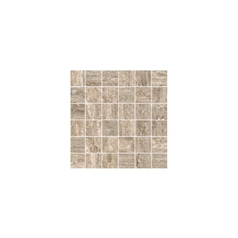 THERMAE VERSO MOSAIC 5X5 TRAVERTINO WALNUT - NOVABELL TRV995N NOVABELL - 1