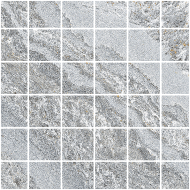 SILVERQUARTZ 30X30 GREY MOSAIC - SINTESI PF00023279 SINTESI - 1